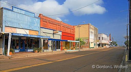 GORDON WOLFORD PHOTOGRAPHY Texas Port Lavaca Downtown Port